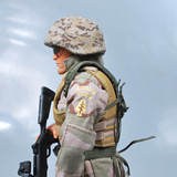 现代兵人 美军三沙迷彩 M16士兵