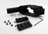 GLOCK 四面导轨塑料镜桥  通用镜桥
