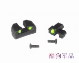 P226钢前后准心
