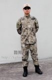 美军最新A-TACS废墟迷彩作战套服